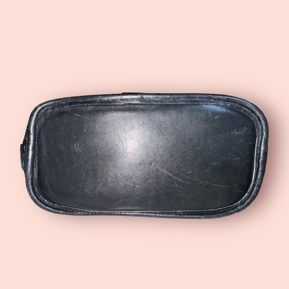 Vintage Coach Tribeca Shopper Handbag Black 9098 - Picture 3 of 10